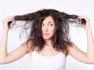 dry hair